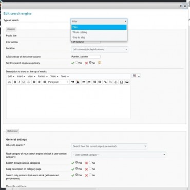 ماژول جستجو و فیلتر پیشرفته پرستاشاپ