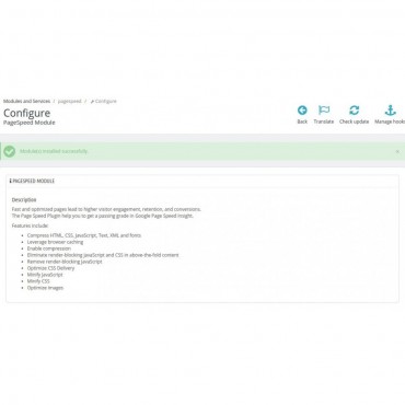 ماژول افزایش سرعت صفحه پرستاشاپ و کسب رتبه در گوگل