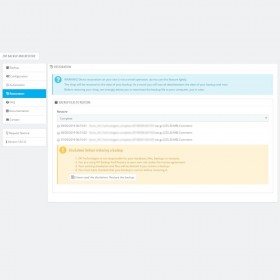 ماژول بک آپ گیری پرستاشاپ -NT Backup And Restore Module