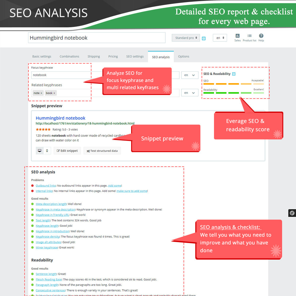 SEO Audit - Best SEO practices 2020 - Incredibly good Module