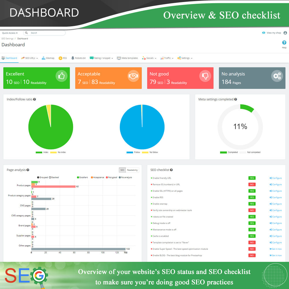 SEO Audit برترین ابزار سئو حرفه ای پرستاشاپ